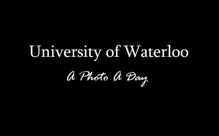 University of Waterloo - A Photo A Day